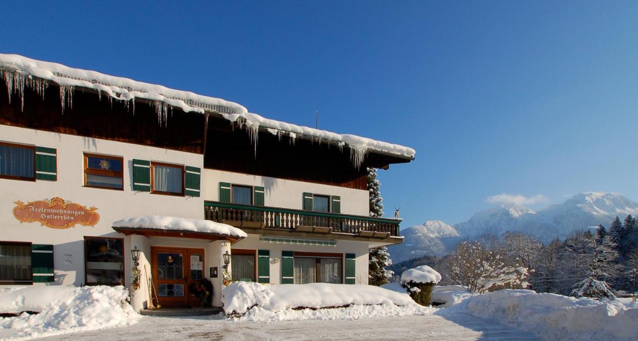 Apartment Haus Hollereben Бишофсвизен Екстериор снимка